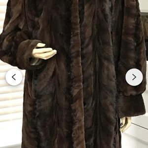 Luxurious Brown Mink Coat
